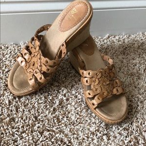 Leather espadrilles
